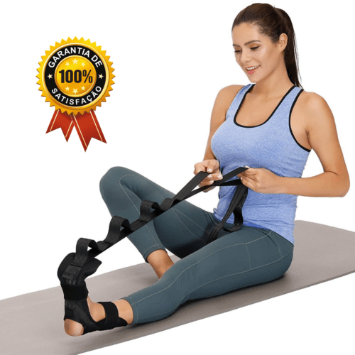 Faixa de Alongamento Terapêutica Yoga e Pilates - Fisio Max