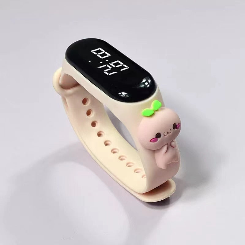 Relógio Digital Infantil - Silicone a Prova D'gua