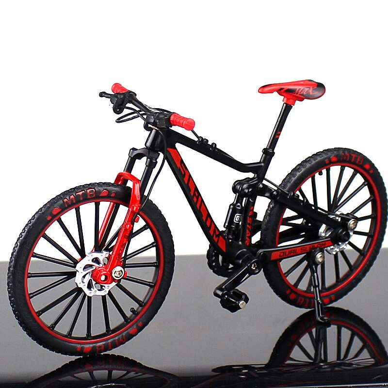 Bicicleta Miniatura Alumínio MTB e Speed - Colecionável