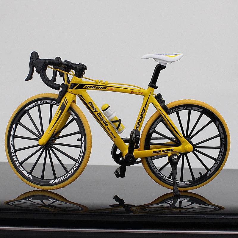 Bicicleta Miniatura Alumínio MTB e Speed - Colecionável