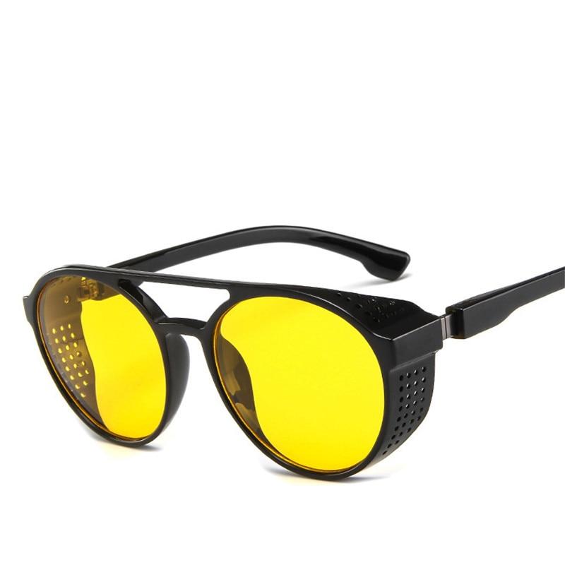 Design original óculos de sol lentes polarizadas lcd transmitância  eletrônico mannualmente ajustável 7 lentes de cor óculos de sol vintage